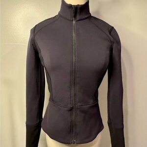 Lululemon Athletica Black Bomber Jacket